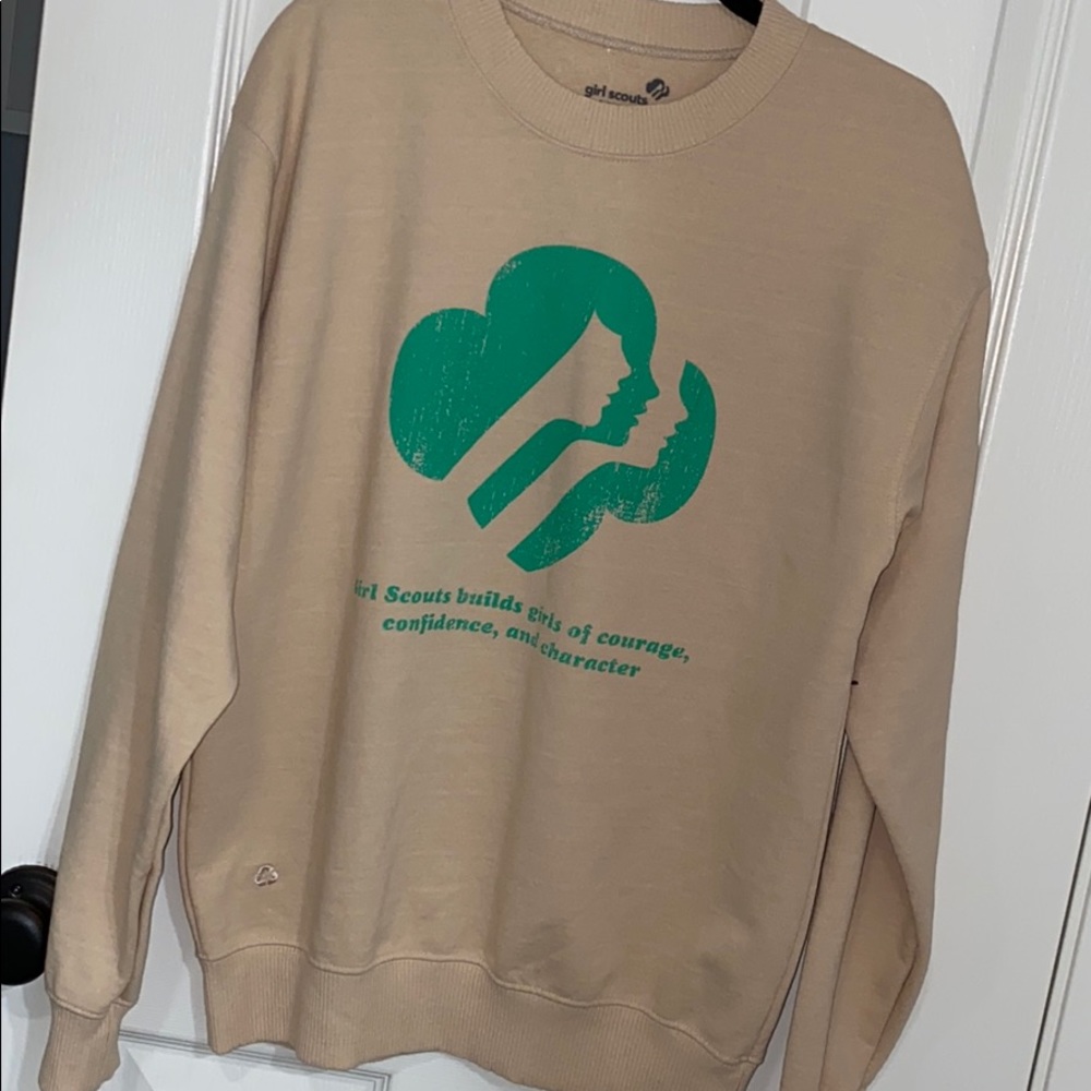 Women’s Girl Scout Screen Sweatshirt Size S